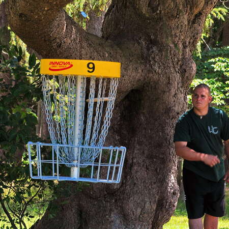 18 Hole Disc Golf Course at Ocean County Park